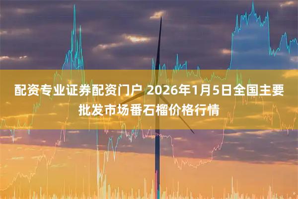 配资专业证券配资门户 2026年1月5日全国主要批发市场番石榴价格行情